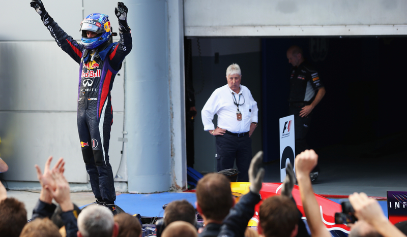 Illustration for article titled Vettel And Webber Make For One Hell Of An Awkward Malaysian Grand Prix